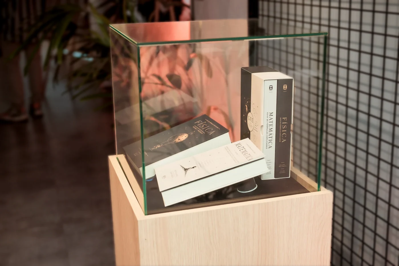 O box do GFE na vitrine · lançamento
